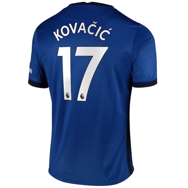 Maglia Chelsea NO.17 Kovacic Prima 20/21 Blu